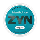 ZYN Menthol Ice nicotine pouches with a cooling menthol flavour and tobacco free nicotine