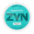 ZYN Spearmint 11mg nicotine pouches with a refreshing spearmint flavour and tobacco free nicotine